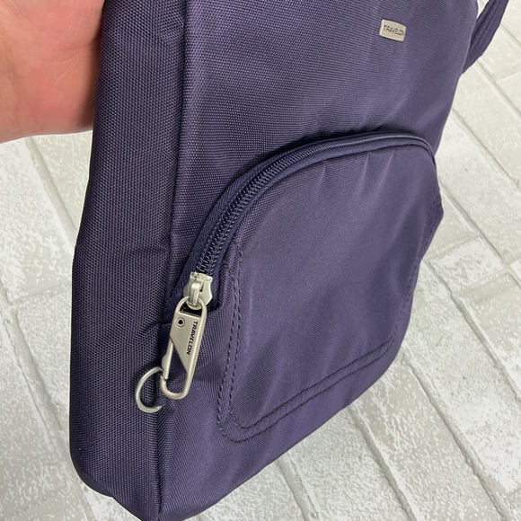 Travelon Deep Purple Crossbody Bag - Picture 3 of 5